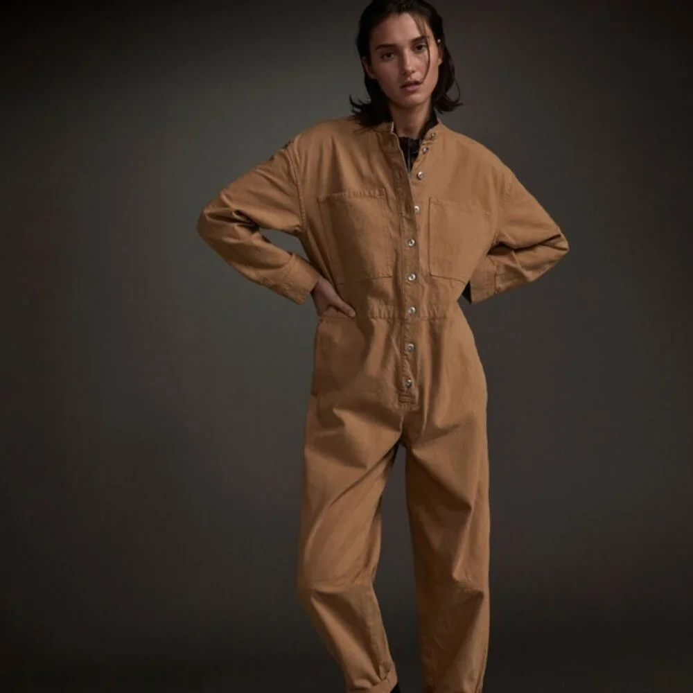 Everlane The Organic Cotton Canvas Coveralls NWT - Picture 1 of 6
